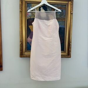 100% silk vintage pink dress